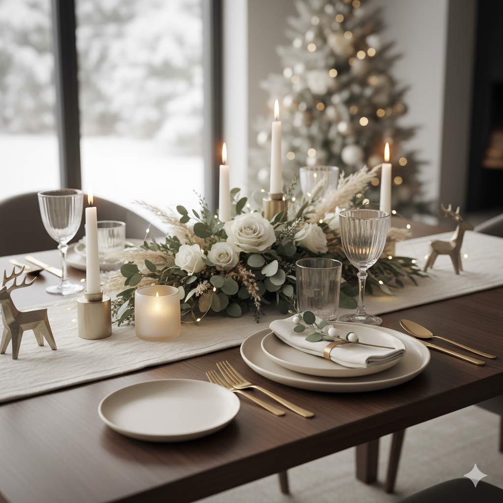 arredo tavola natale 202