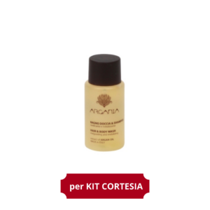 docciashampoo argania di amonn hotel per kit cortesia piccole quantità
