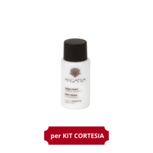 crema corpo argania di amonn hotel per kit cortesia piccole quantità