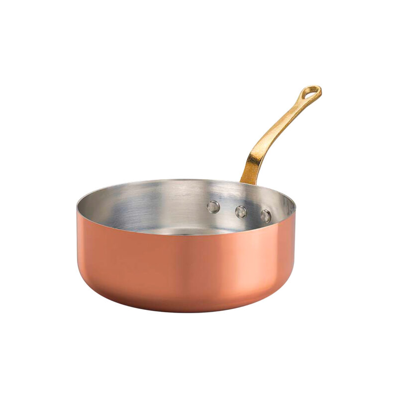 RAME2mm Casseruola bassa 1 manico ø32cm