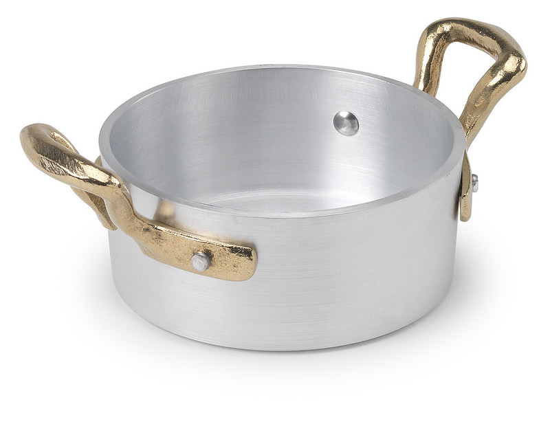 Casseruolino basso 2 maniglie ø10cm