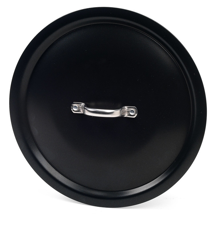 ALBLACK Coperchio nero con ponticello ø32