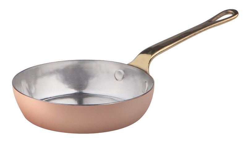 Padellino svasato 1 manico ø10cm