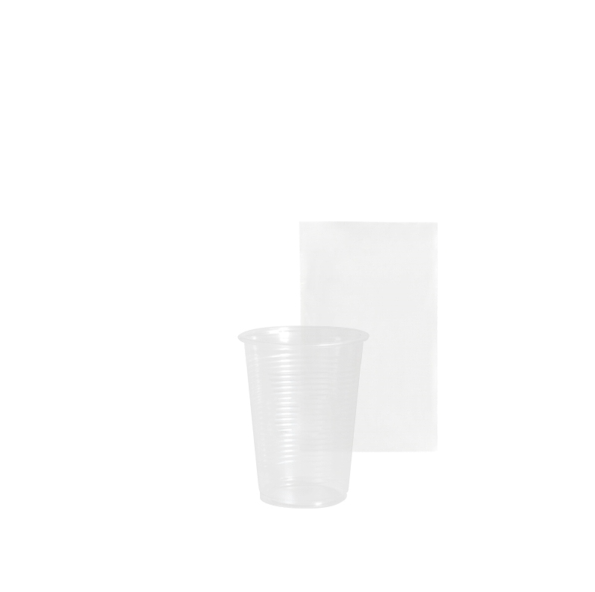 BICCHIERE MONOUSO PP IMBUSTATO 23cl