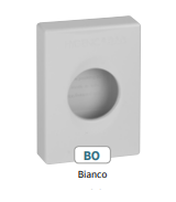 PORTASACCHETTI IGIENICI DA PARETE/APPOGGIO BIANCO