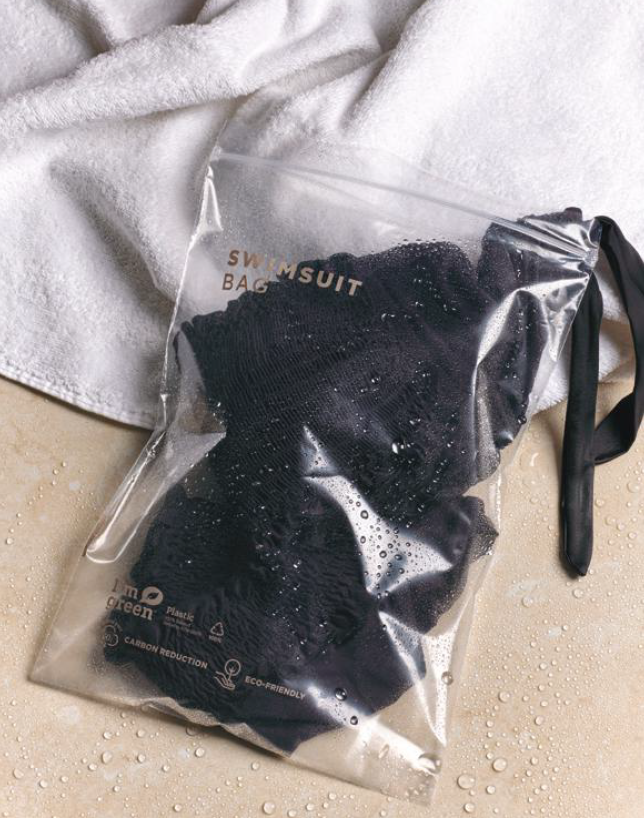 SACCHETTO COSTUME GREEN PE 22X30 CM 100PZ