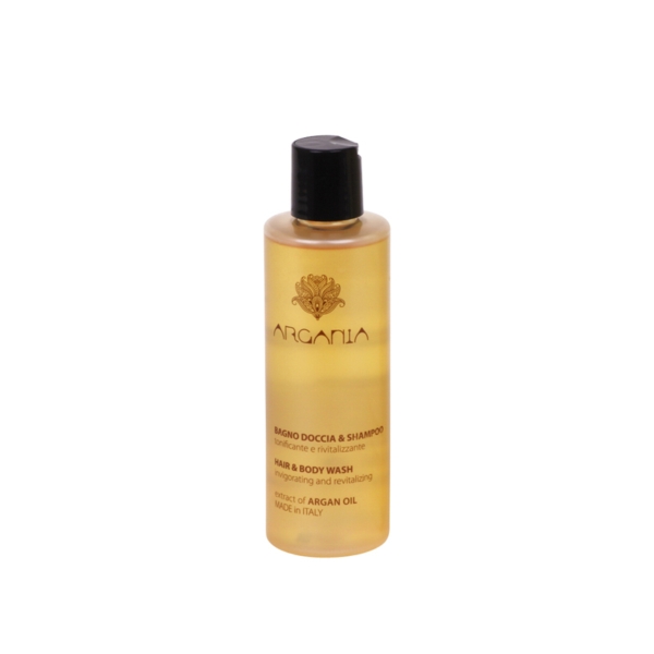 ARGANIA - FLACONE BAGNO DOCCIA E SHAMPOO - 200 ML