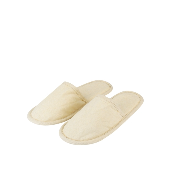 PANTOFOLA NATURAL COTTON UNISEX IMBOTTITA COMFORT