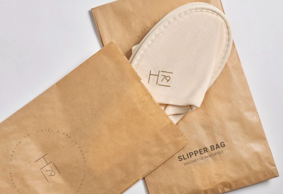 SACCHETTO PANTOFOLE CARTA 19x38 CM 650PZ