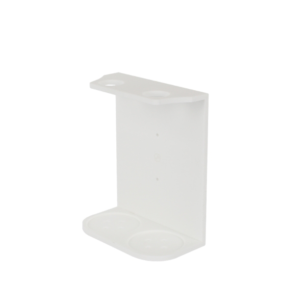 Supporto DUO in corian bianco flaconi 500ml