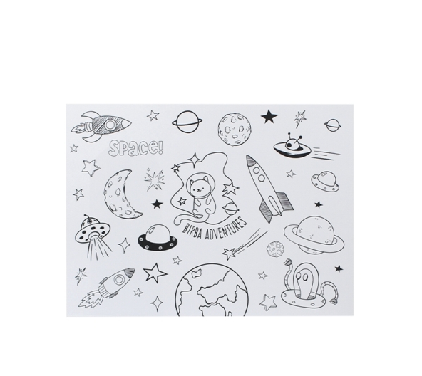 TOVAGLIETTA IN CARTA DA COLORARE PER BABINI 100PZ