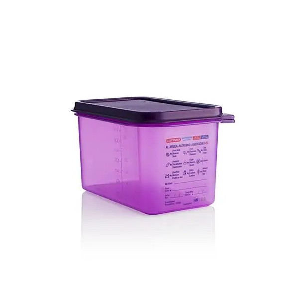 Contenitore Ermetico ANTIALLERGENI Gn1/4 coperchio