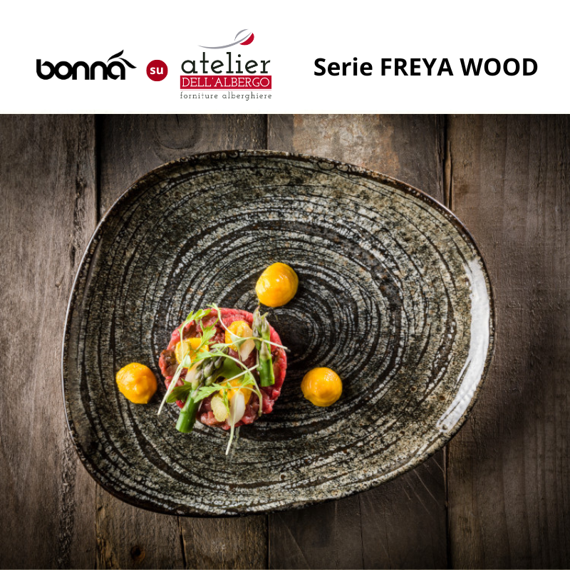 FREYA Wood Piatto fondo 26cm 79cl