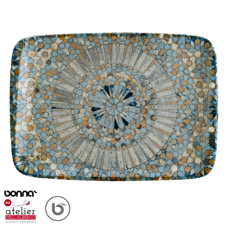 MOSAIC Piatto Rettangolare 36x25cm