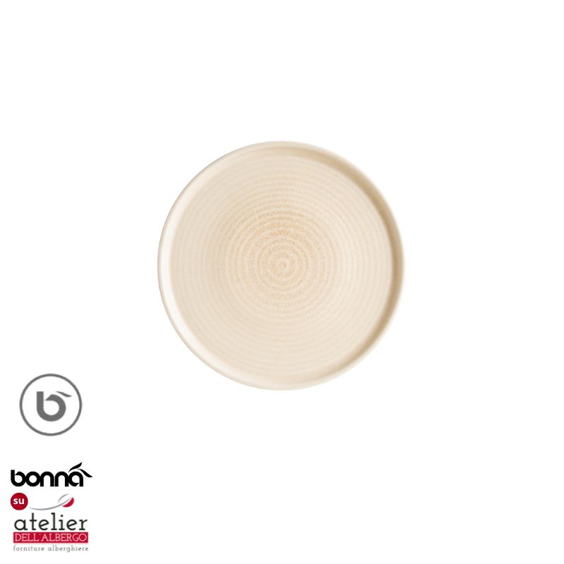 MIRAGE Piatto Piano con Bordo 16cm