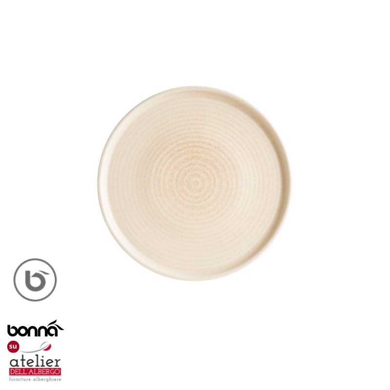 MIRAGE Piatto Piano con Bordo 21cm