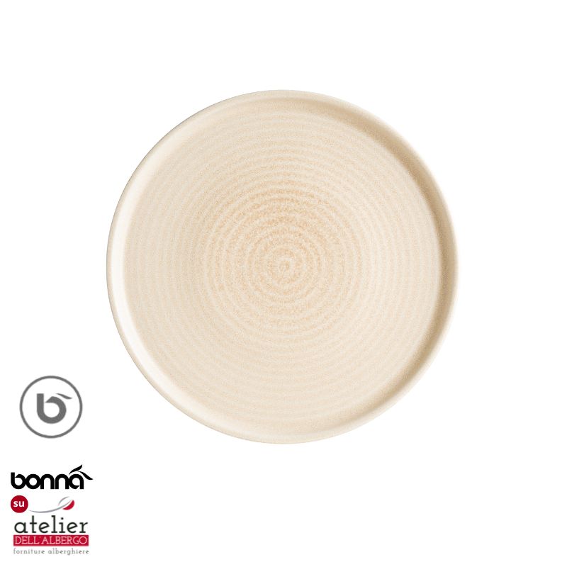 MIRAGE Piatto Piano con Bordo 26cm