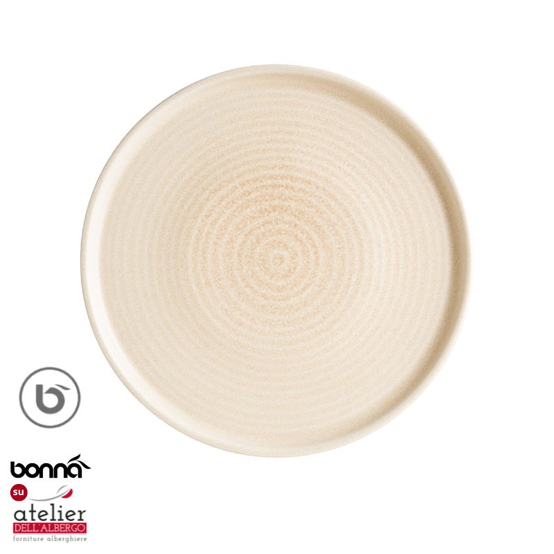 MIRAGE Piatto Piano con Bordo 28cm