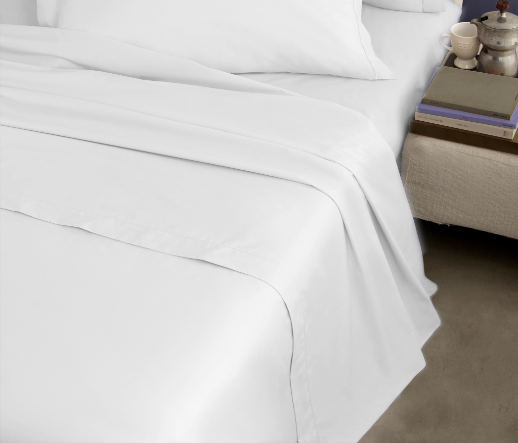 LENZUOLO SOPRA 1 PIAZZA MEZZA 200X300 BIANCO