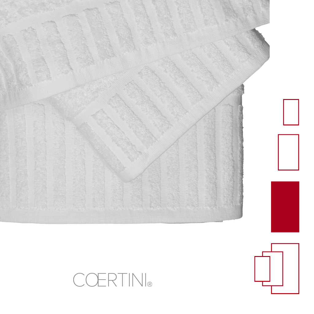 RAPALLO Telo doccia 100×150 480g/mq bianco