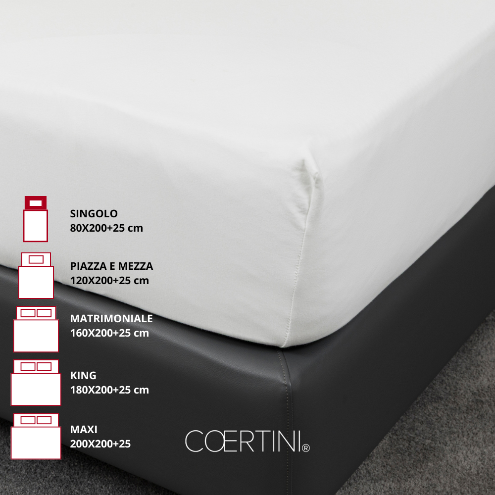 ANDALO Lenzuolo elasticizzato angoli SINGOLO