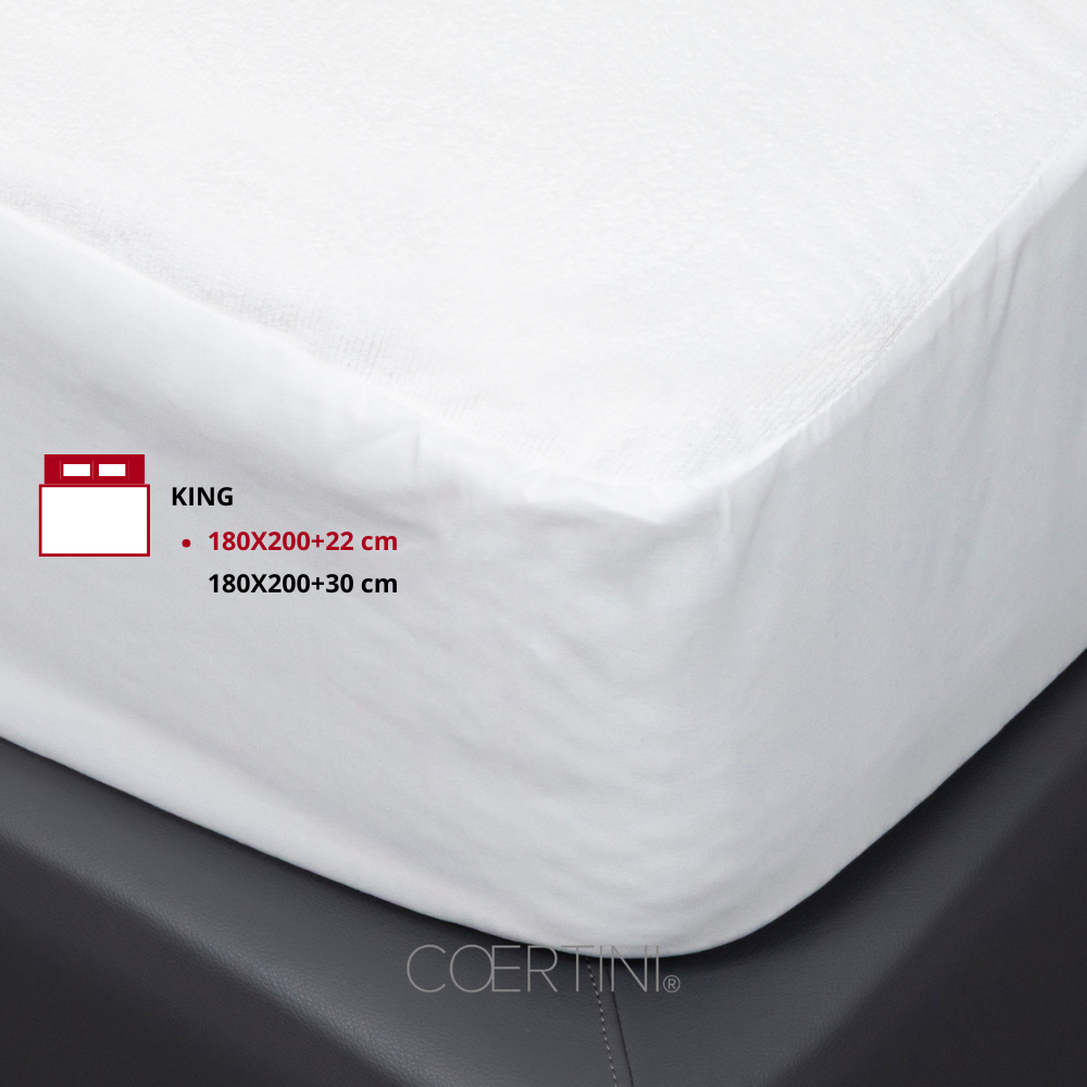 BOSTON Coprimaterasso impermeabile KING +22