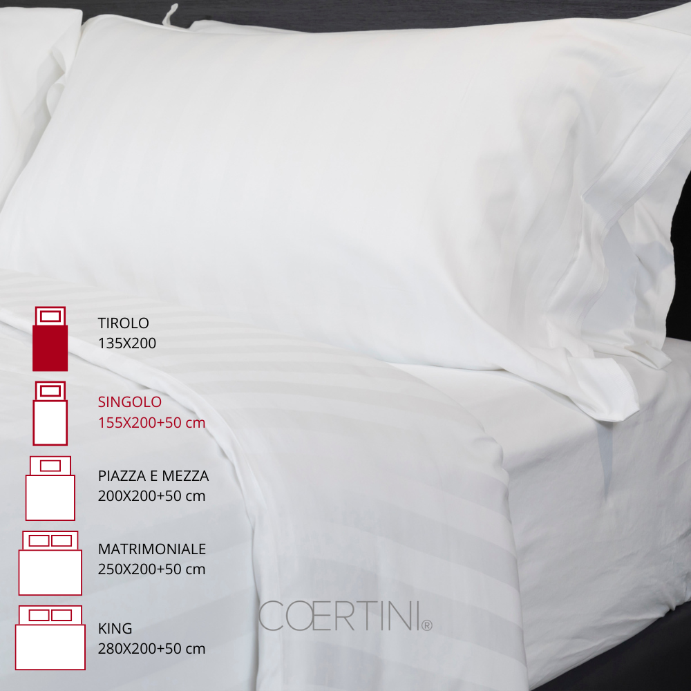 MONACO Copripiumino TIROLO RIGA 135×200 patella