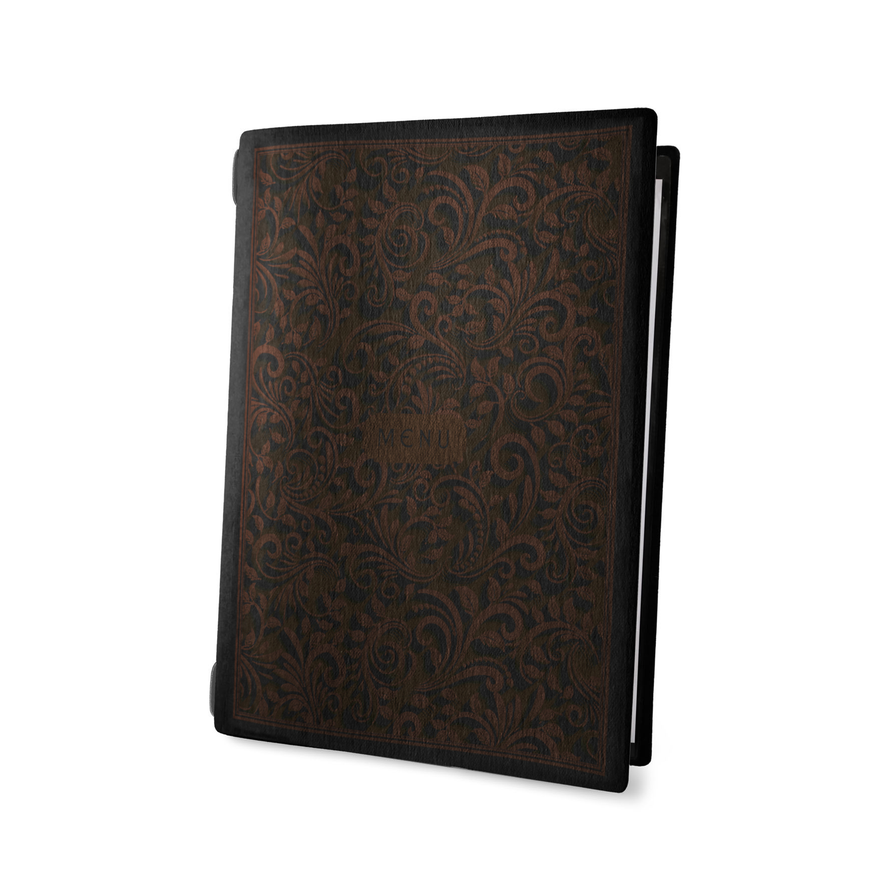 Porta Menu CUSTOM BAROCCO A5 Premium