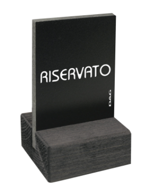 Pittogramma RISERVATO 5,5x6,5 cm da appoggio