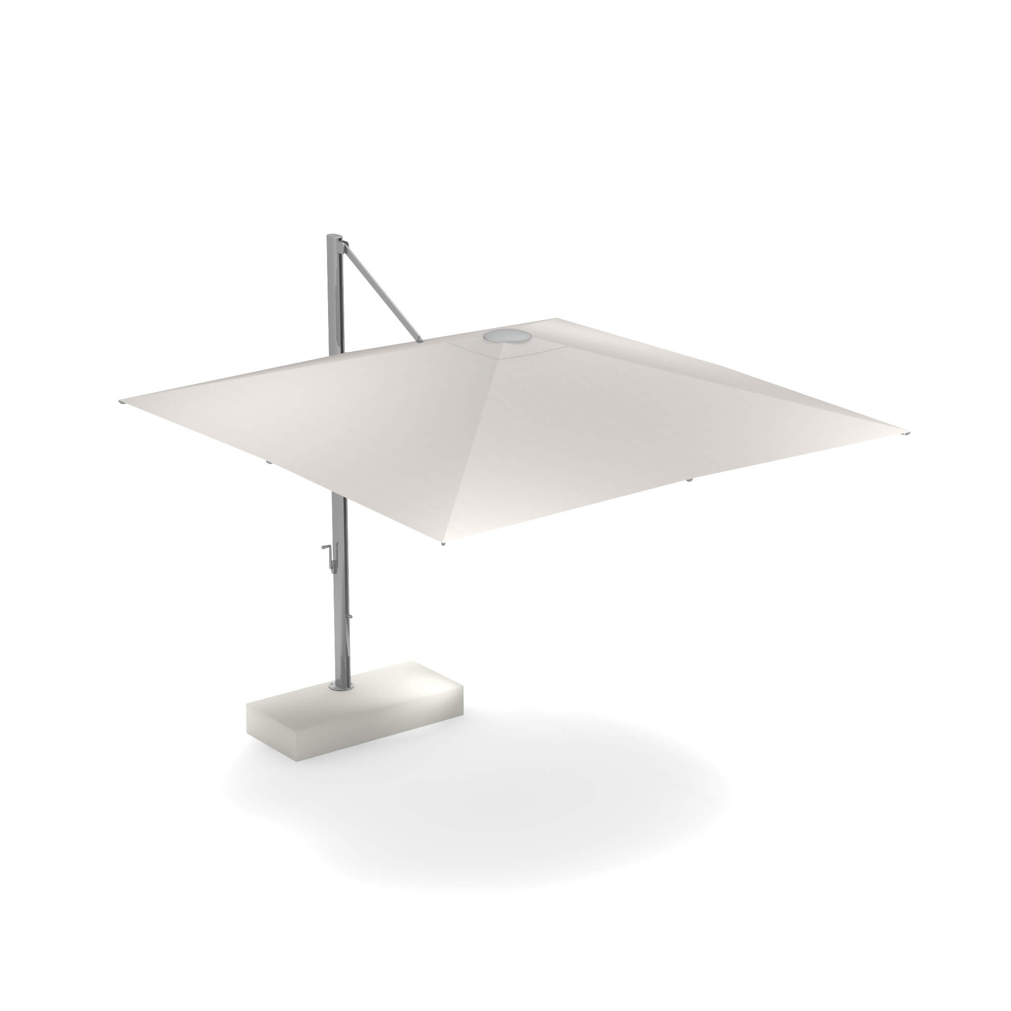 929/B8 BASAMENTO SHADE LARGE BCO RAGGR. X 8 MATT.