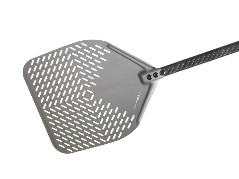 CARBON Pala pizza rettangolare asolata 33-150 cm