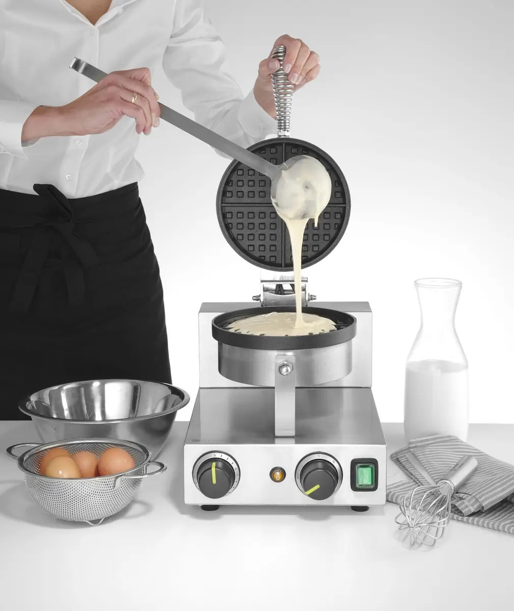 Piastra Belga Waffle Sefl-Service HENDI