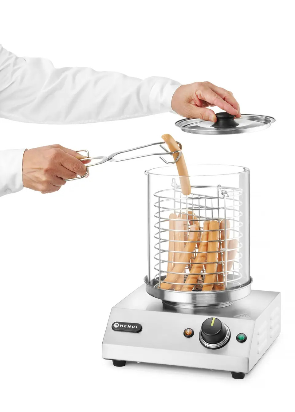 Riscaldatore-Espositore per Hotdog HENDI