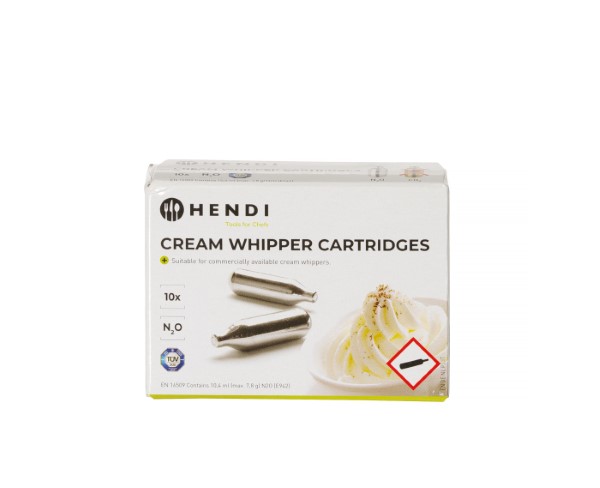 Capsula per panna 10 pz HENDI