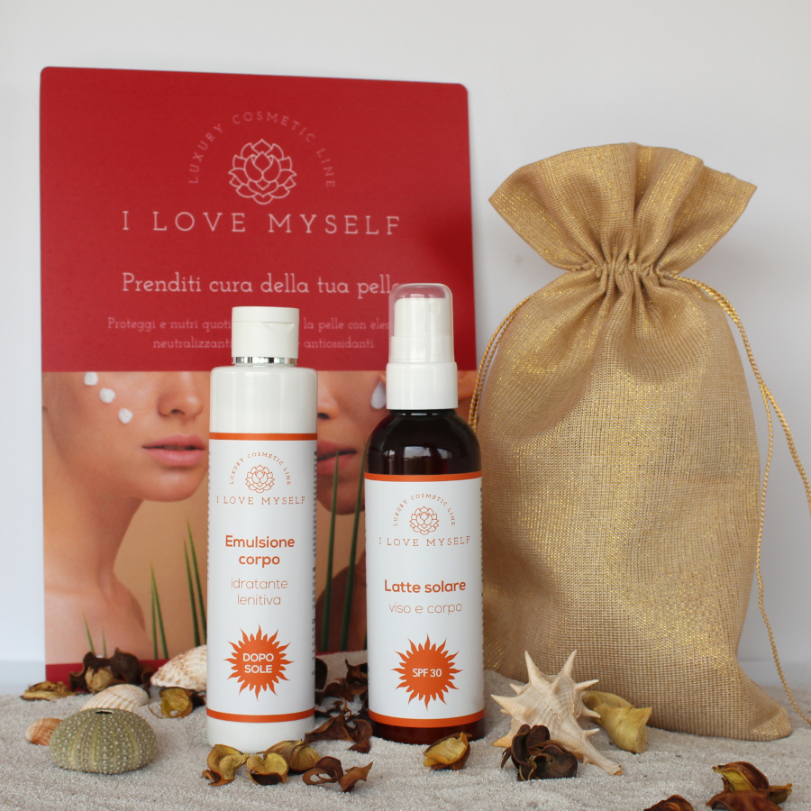 I LOVE MY SELF, KIT SOLARE SPF30 E DOPOSOLE 200 ML