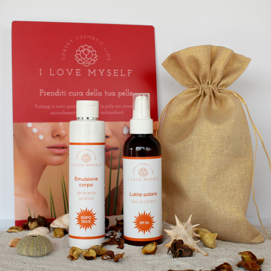 I LOVE MY SELF, KIT SOLARE SPF50 E DOPOSOLE 200 ML