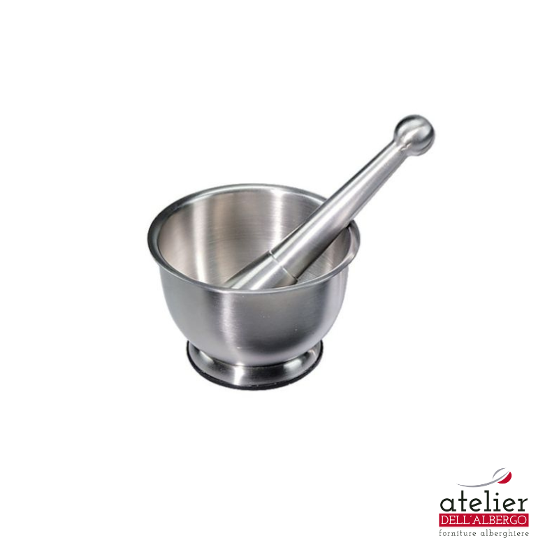 Mortaio con pestello Inox ø10 cm ILSA