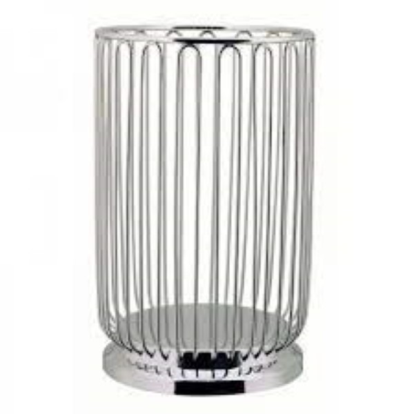 Portagrissini in filo di acciaio Ø 10cm