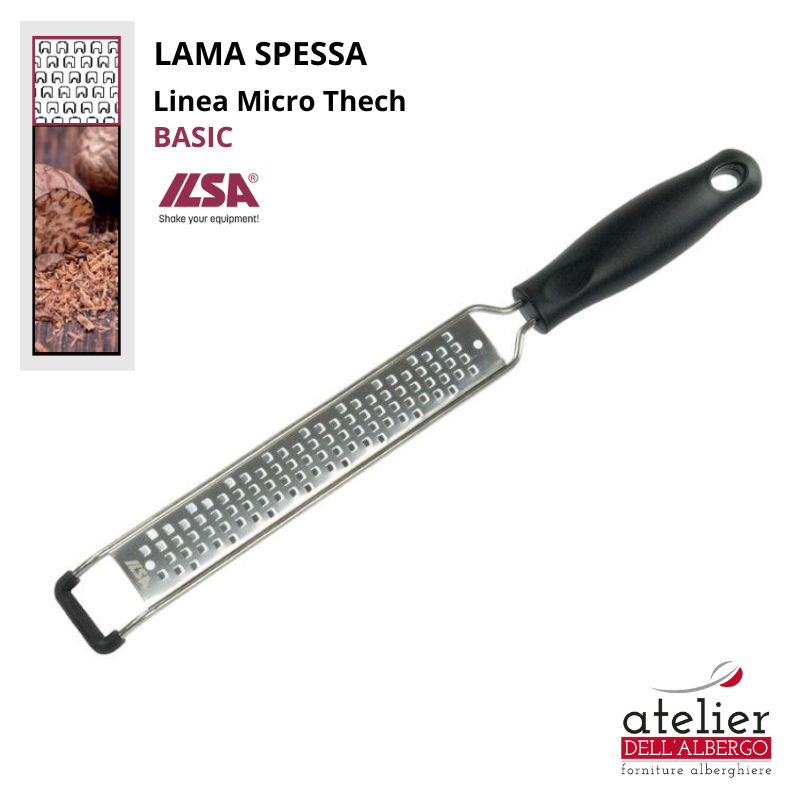 Grattugia Lama Spessa Inox PP micro-affilata