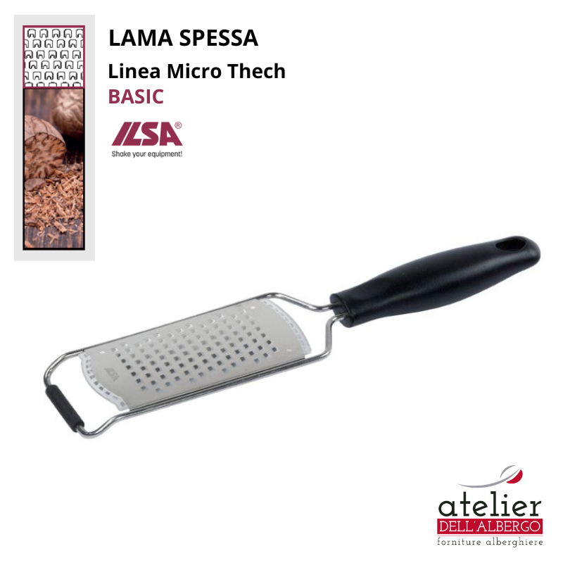Grattugia Lama Spessa Inox PP micro-affilata