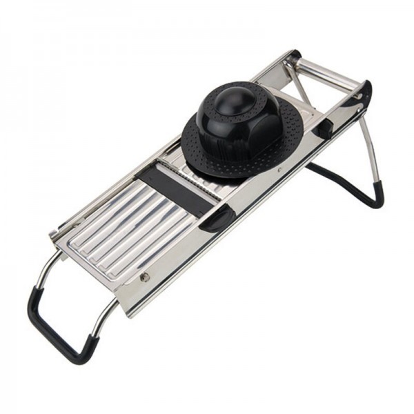 Mandolina Inox 40x14cm 5 Lame regolabili