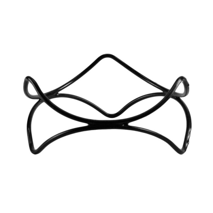 DANCE Stand antiscivolo nero 21,5x21,5xh10cm