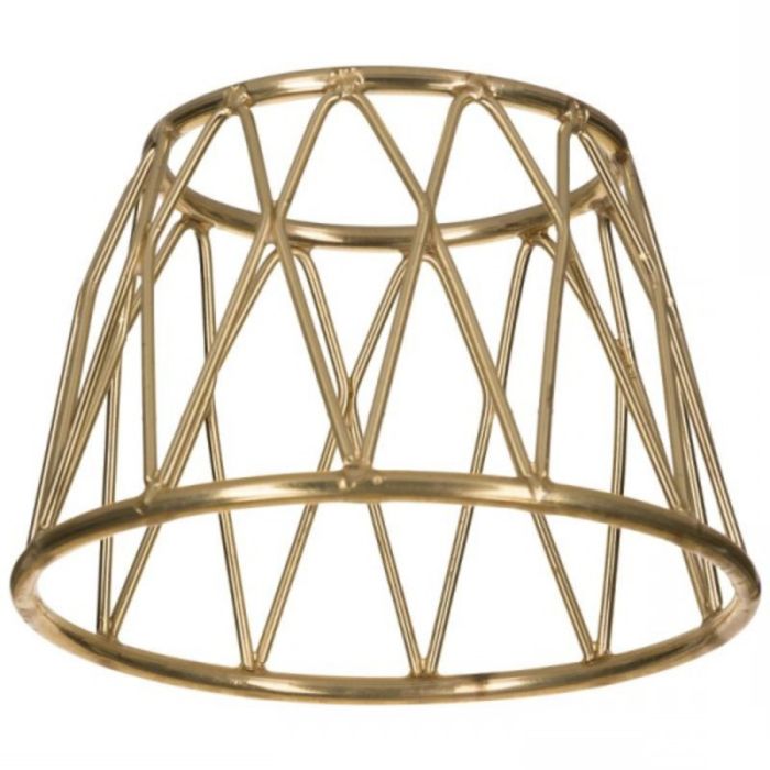 CROWN Stand antiscivolo oro 25x21,2xh10cm