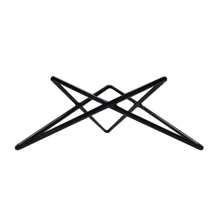 STAR Stand antiscivolo nero 30x30xh10cm