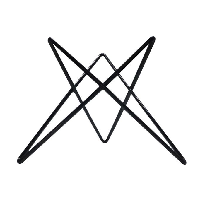 STAR Stand antiscivolo nero 30x30xh20cm