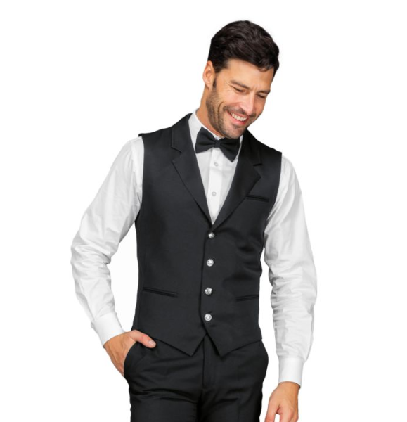 GILET WALL STREET UNISEX NERO