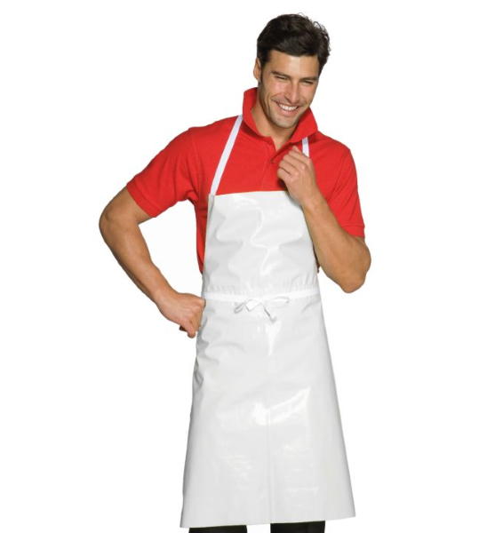 GREMBIULE PETTORINA CERATO CM 70X90 BIANCO