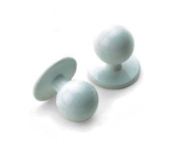 CONF. BOTTONI BIANCO (10PZ)