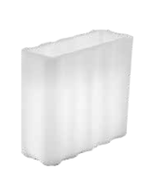 Fioriera Nebula 90 cm con luce LED OUTDOOR con cav