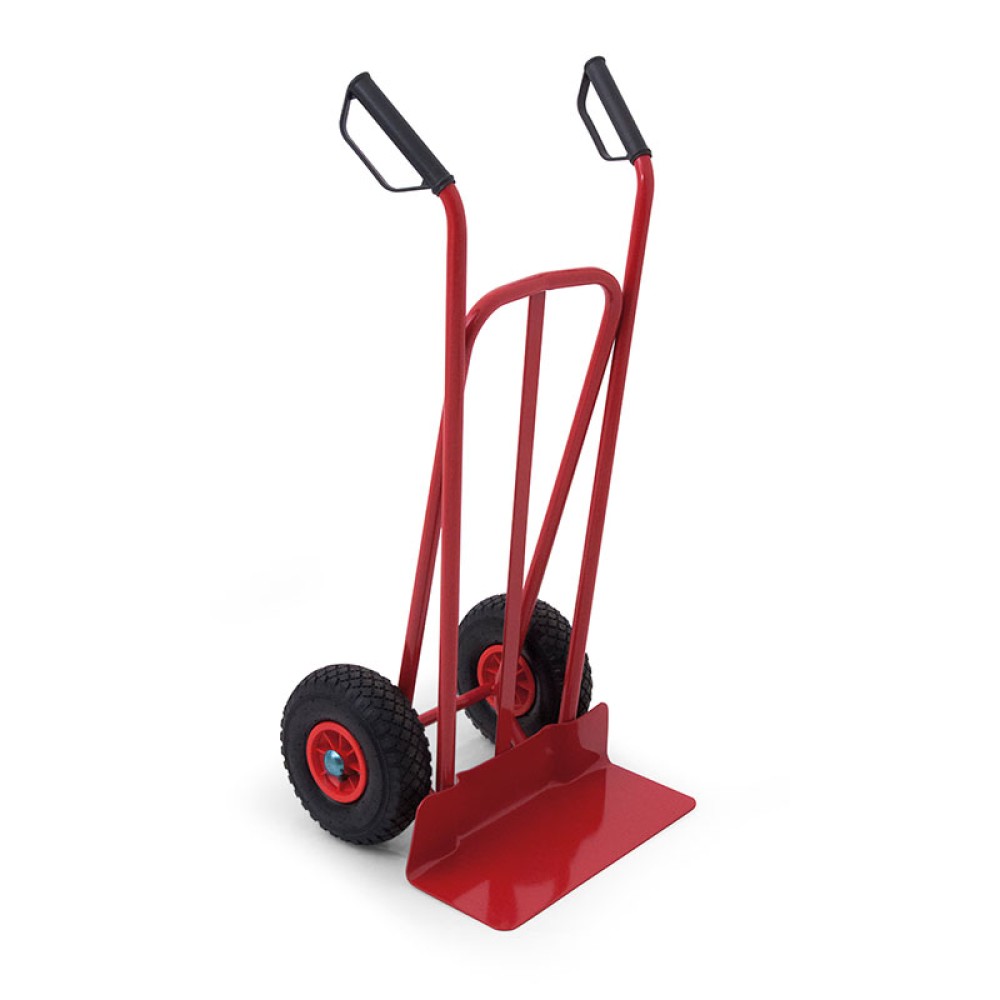 CARRELLO PORTACASSE ACCIAIO ROSSO KG 200